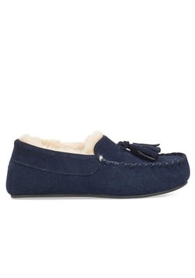 Navy Slippers from Snooze