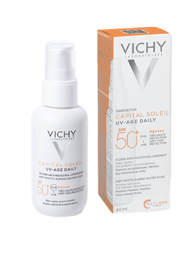 Capital Soleil UV Age Daily SPF 50 Invisible Sunscreen With Niacinamide from Vichy