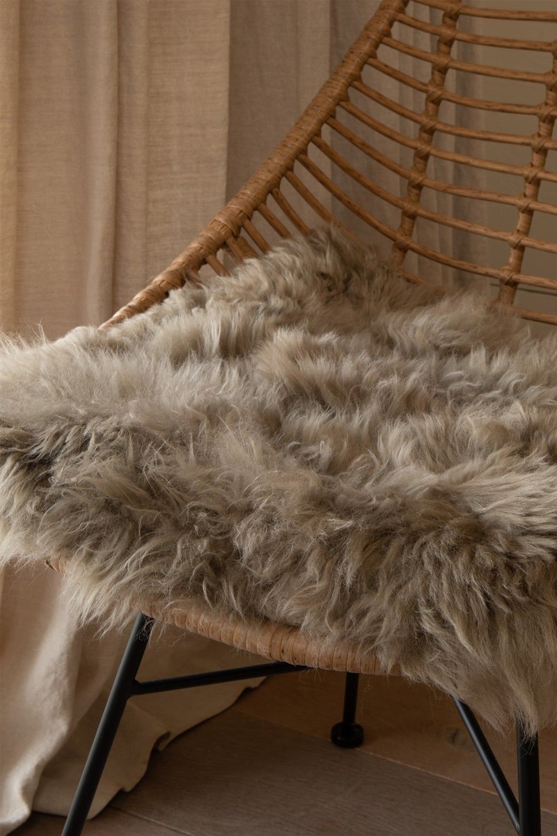 Square Sheepskin Seat Pad from Hyde & Hare