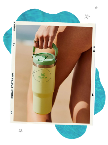 Citron IceFlow Stainless Steel Water Bottle from Stanley