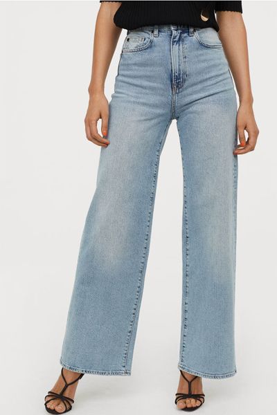 Wide High Jeans