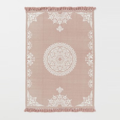 Tasselled Cotton Rug