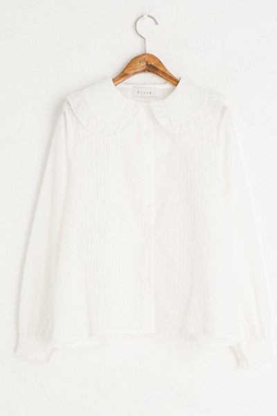 Jane Frill Collar Blouse