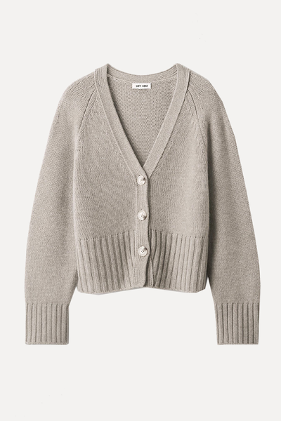 V-Neck Cardigan from Soft Goat