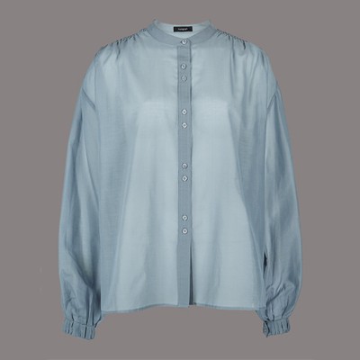 Cotton Rich Round Neck Long Sleeve Shirt 