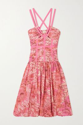 Kaia Floral-Print Cotton-Poplin Dress from Ulla Johnson