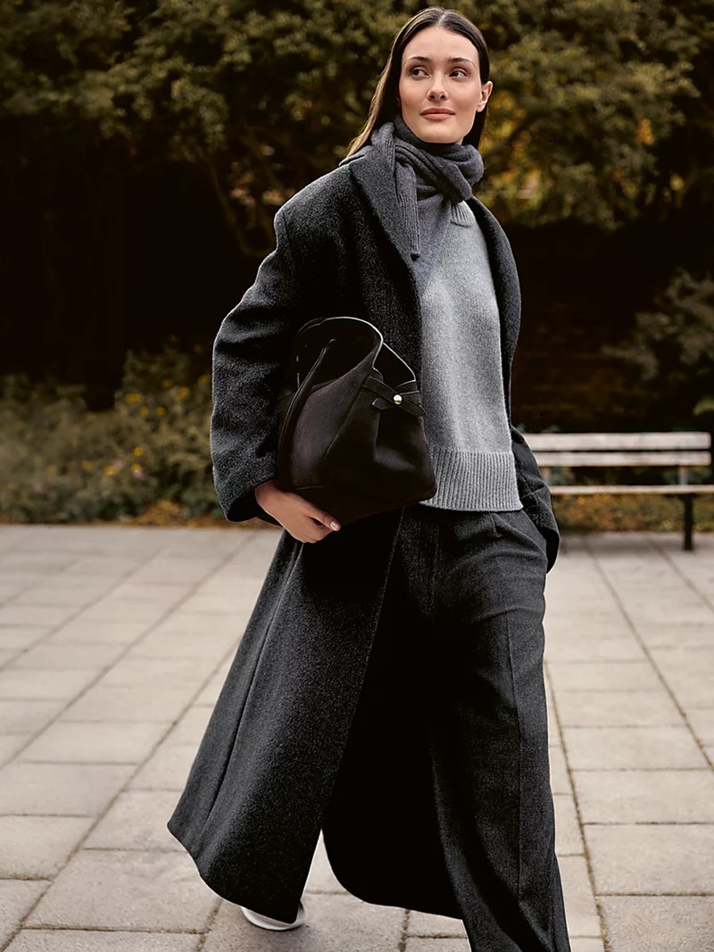 Italian Wool Mix City Coat