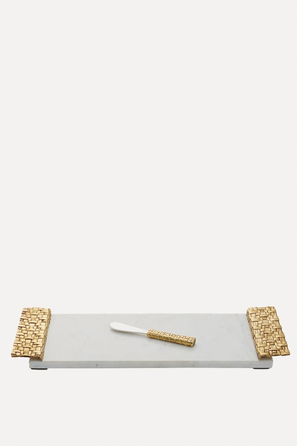 Palm Cheese Board With Matching Spreader from Michael Aram
