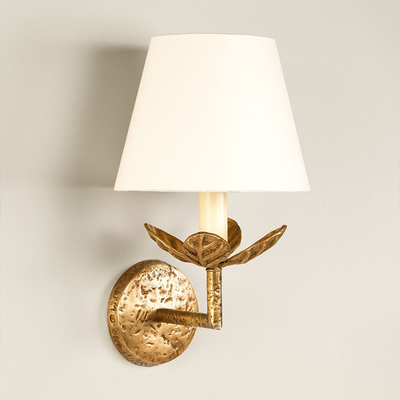 Carrick Leaf Wall Light from Vaughan