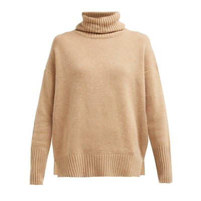 Roll Neck Cashmere Sweater from Allude