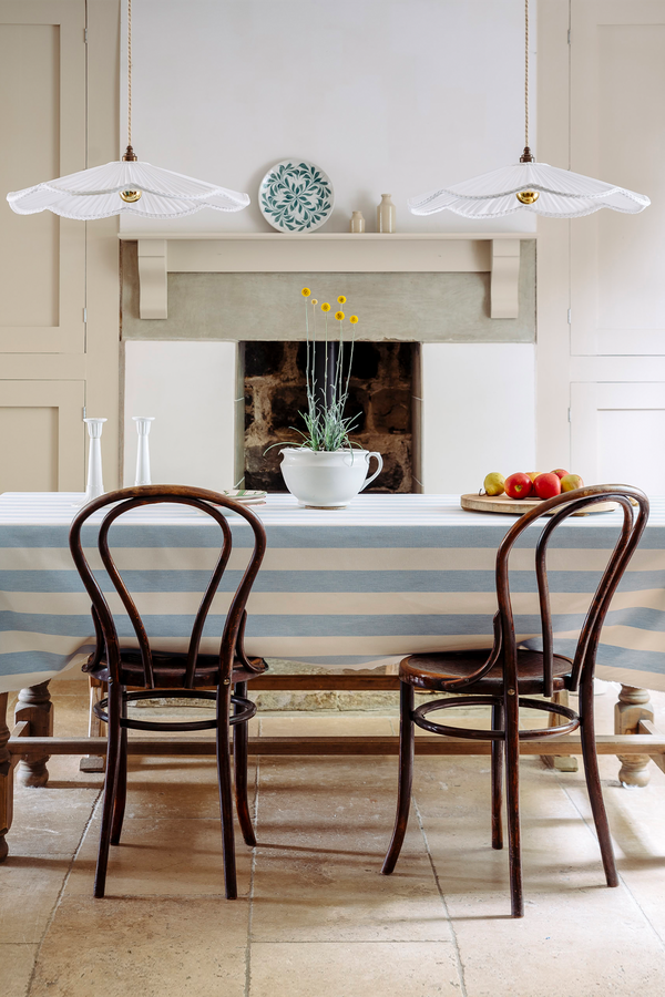 Ivory Scallop Shell Lampshade from Beauvamp Studio