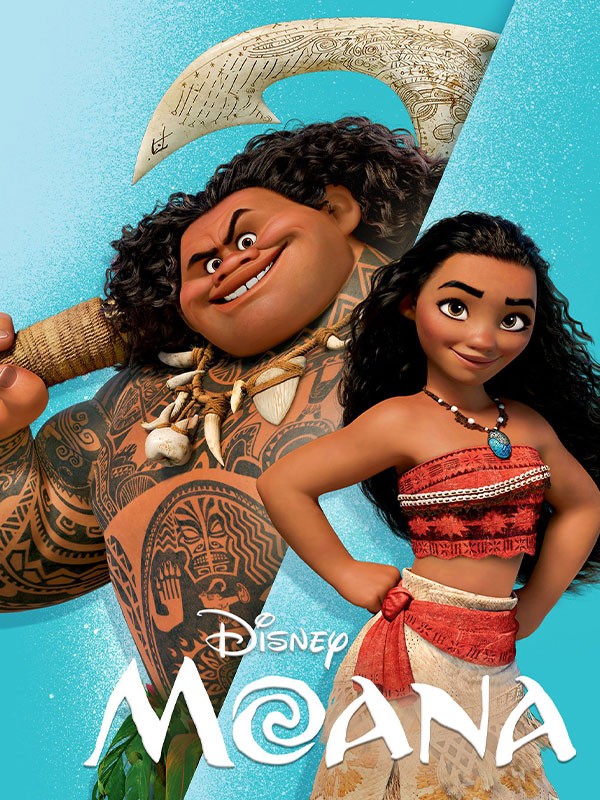 Moana from Available On Disney +