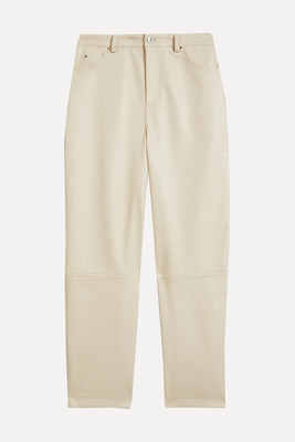 Plaider Straight Leg Faux Leather Trousers from Ted Baker