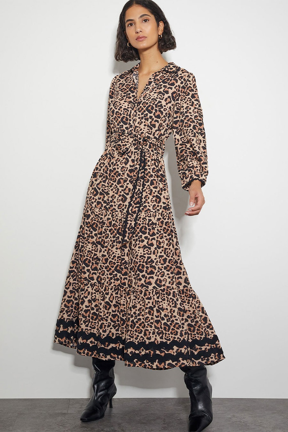 Lola Leopard Print Maxi Dress from Monsoon