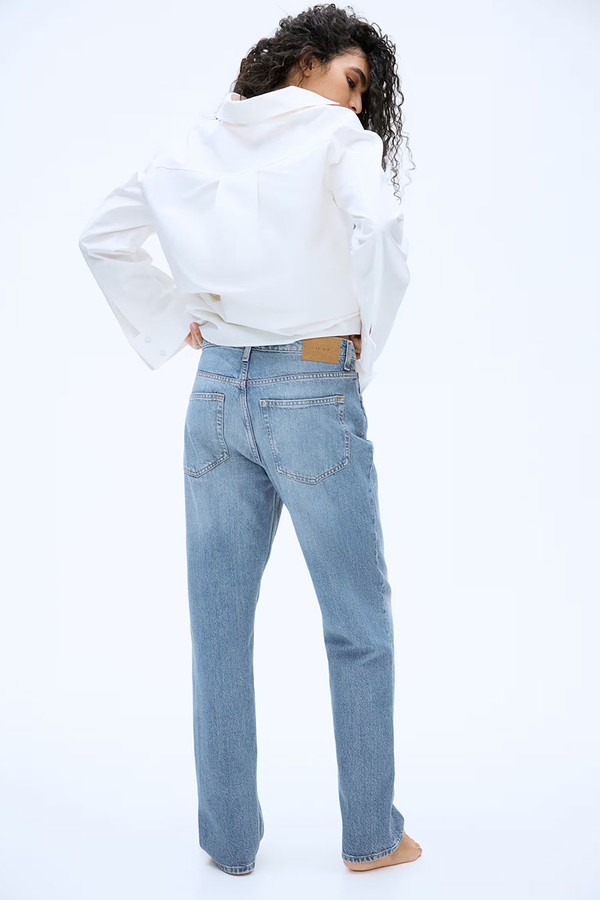 Straight High Jeans from H&M