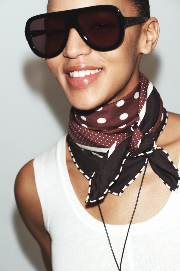 Polka Dot Scarf