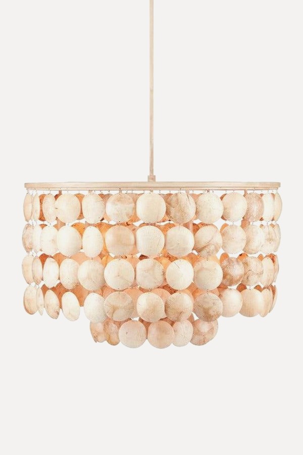 Buko Coco Shell Chandelier from Belle Escape