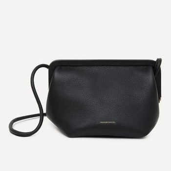 Mini Bloom Leather Cross-Body Bag from Mansur Gariel