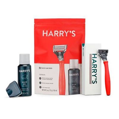 Starter Shave Set With Shave Gel - Race Car Red from Harry’s