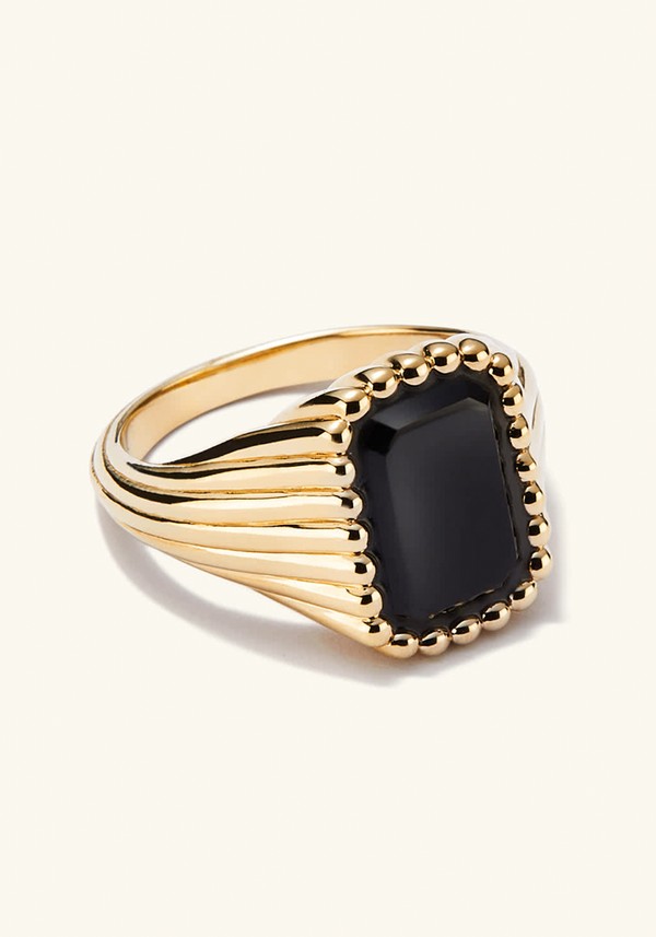 Jenna Lyons Pinky Signet Ring from Mejuri