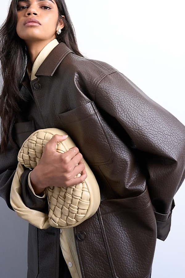 Gladys Woven Grab Bag from TOPSHOP