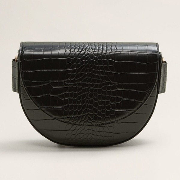 Croc-Effect Bag from Mango