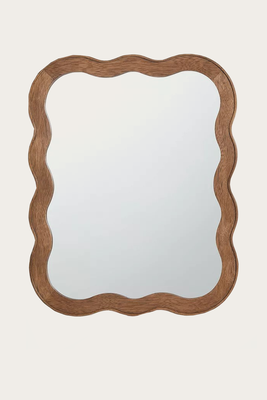 Wiggle Wood Frame Wall Mirror from John Lewis