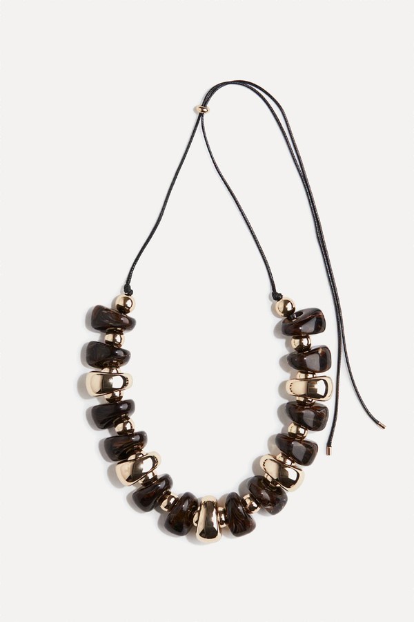 Beaded Cord Necklace