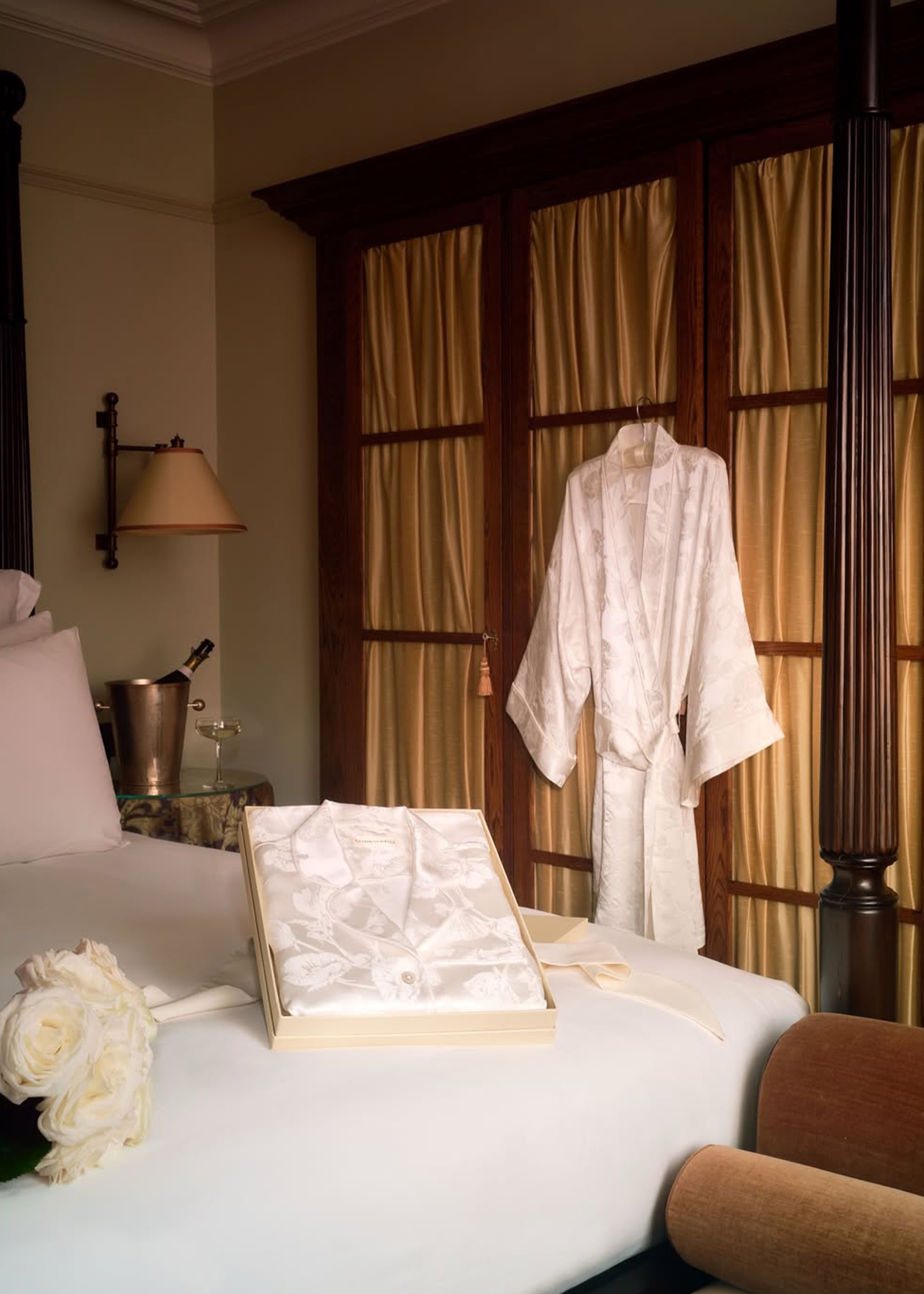 Lila Liliana Floral Pyjamas from olivia von halle