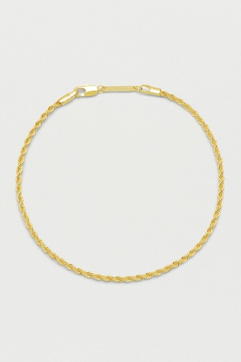 Chunky Rope Chain Anklet from Estella Bartlet