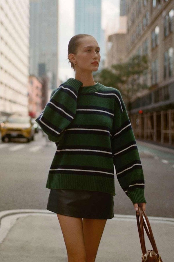 Cove Cashmere Oversized Crew from Reformation