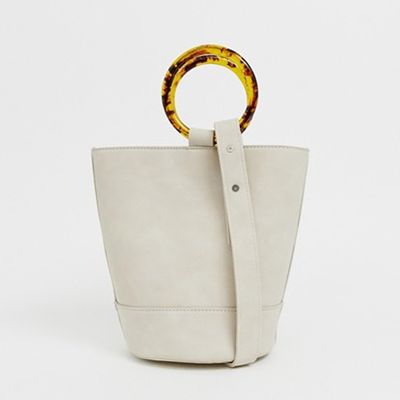 Bucket Bag With Tortoiseshell Handle from PrettyLittleThing