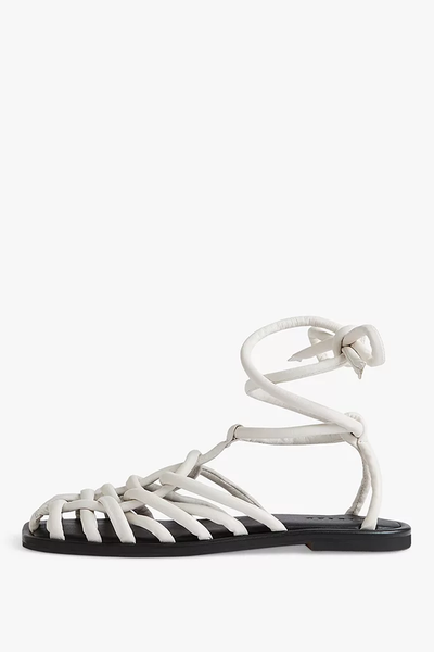 Bilboa Leather Ankle Tie Sandals from Jigsaw