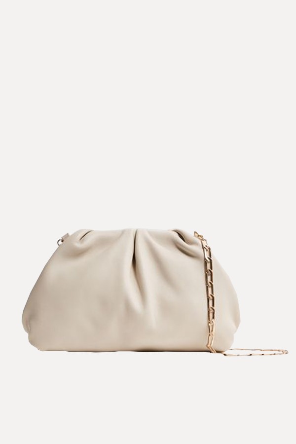Nappa Leather Clutch Bag from Reiss