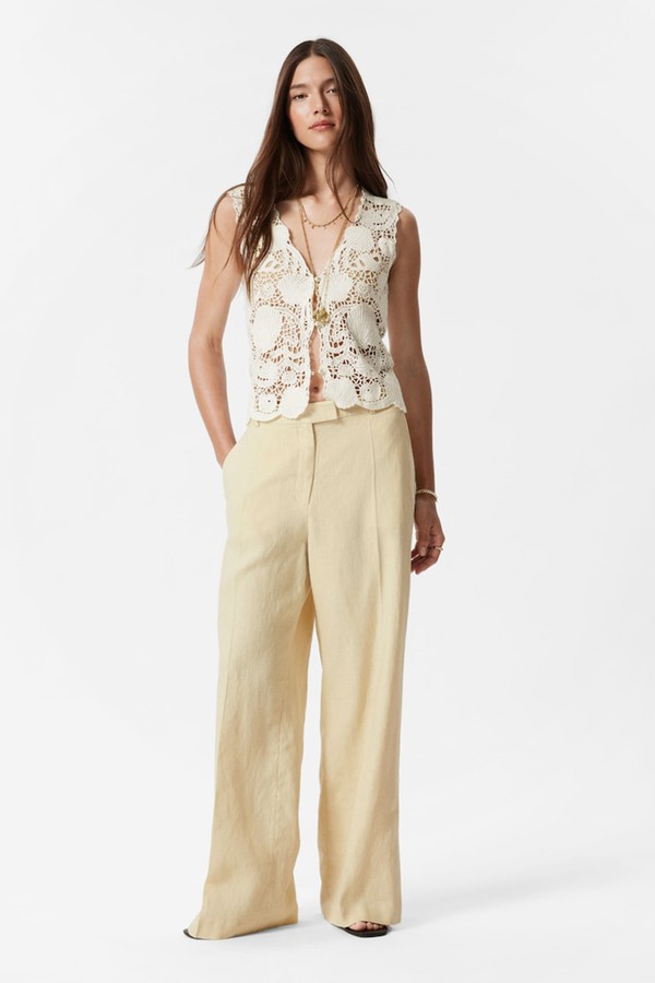 Tailored Linen Trousers