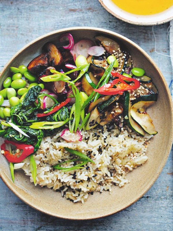 Korean Style Bibimbap 