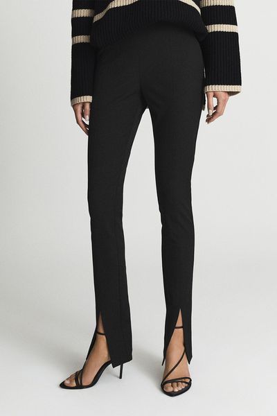 Jayne Split Front Skinny Trousers from Reiss