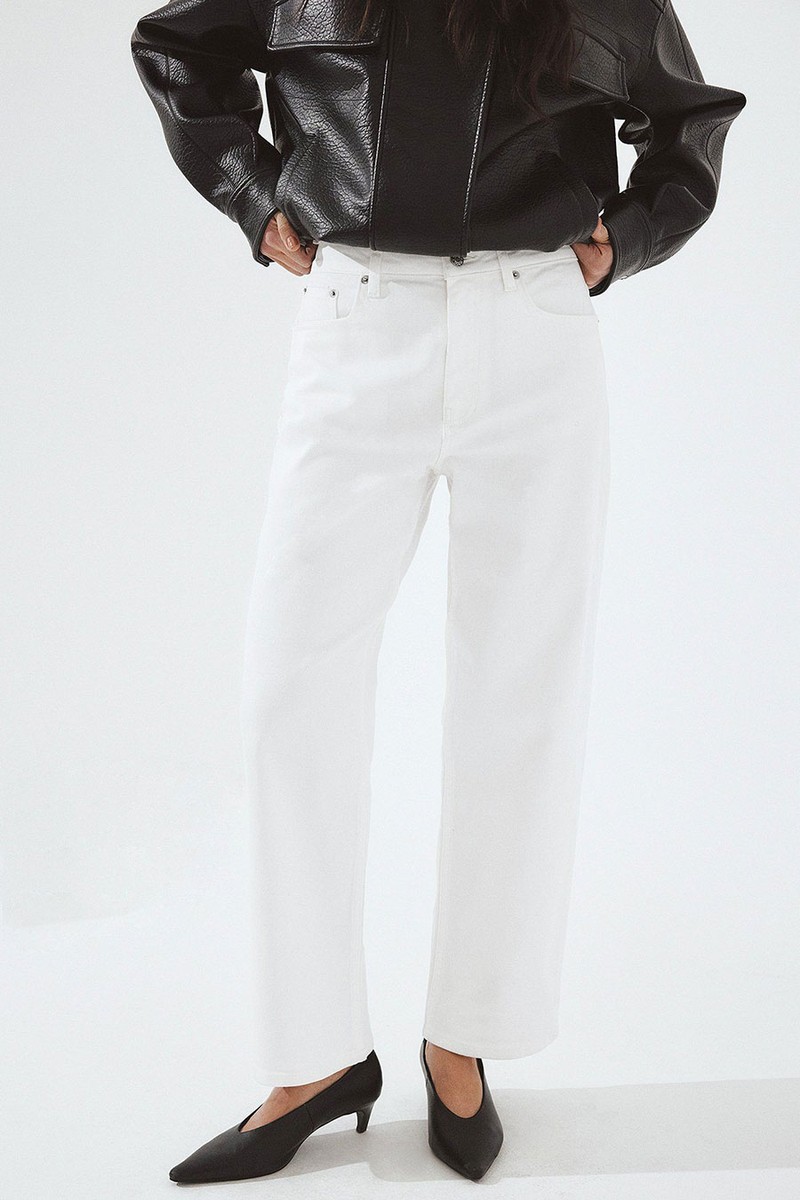 Yard High Waist Ankle Jeans