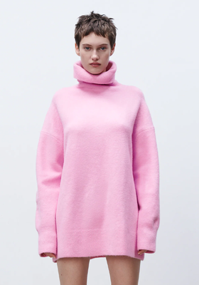 Oversize Sweater With High Neck from Zara
