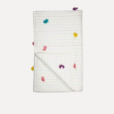 Pom Pom Quilt from Little Home At John Lewis