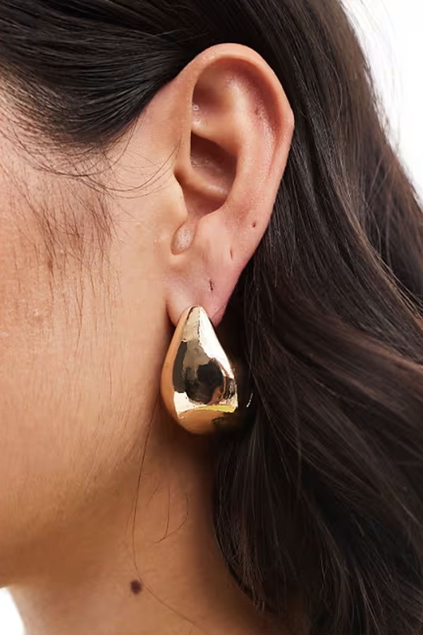 Oversized Chunky Droplet Earrings from Oversized Chunky Droplet Earrings, £10 | Pieces