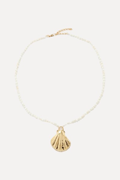 Mia Pearl & 18kt Gold-Plated Necklace  from By Alona 