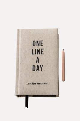 One Line A Day A Five Year Memory Book, £25