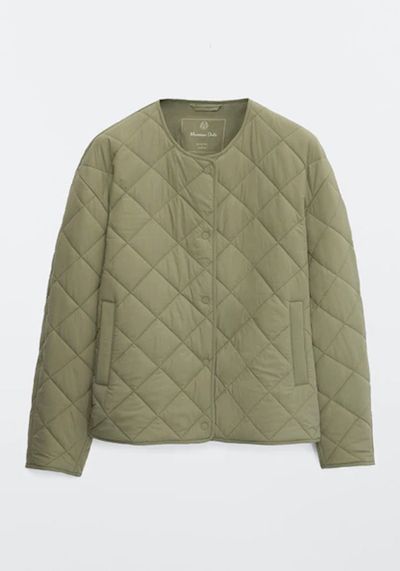 Short Quilted Jacket from Massimo Dutti