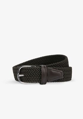 Woven Leather Belt from Andersons