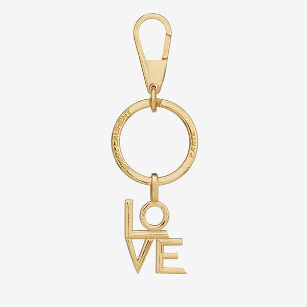 Love Keyring from Saint Laurent