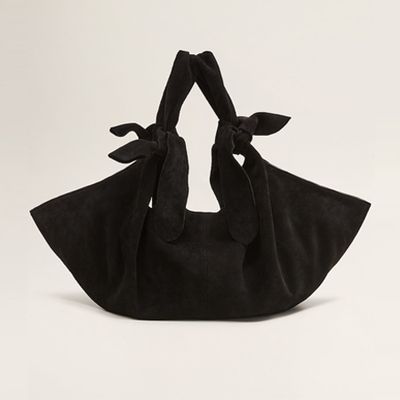 Bow Leather Bag from  Mango