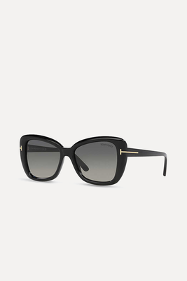 FT1008 Butterfly-Frame Acetate Sunglasses  from Tom Ford