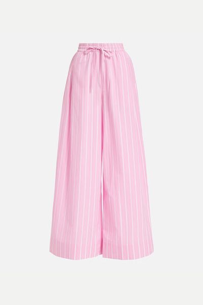 Febbles Wide-Leg Cotton Track Pants from Essentiel Antwerp