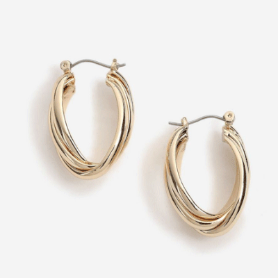 Topshop Vintage Hoop Earrings